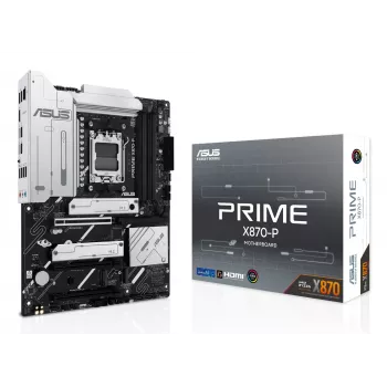 ASUS PRIME X870-P AMD X870 Socket AM5 ATX mātesplate