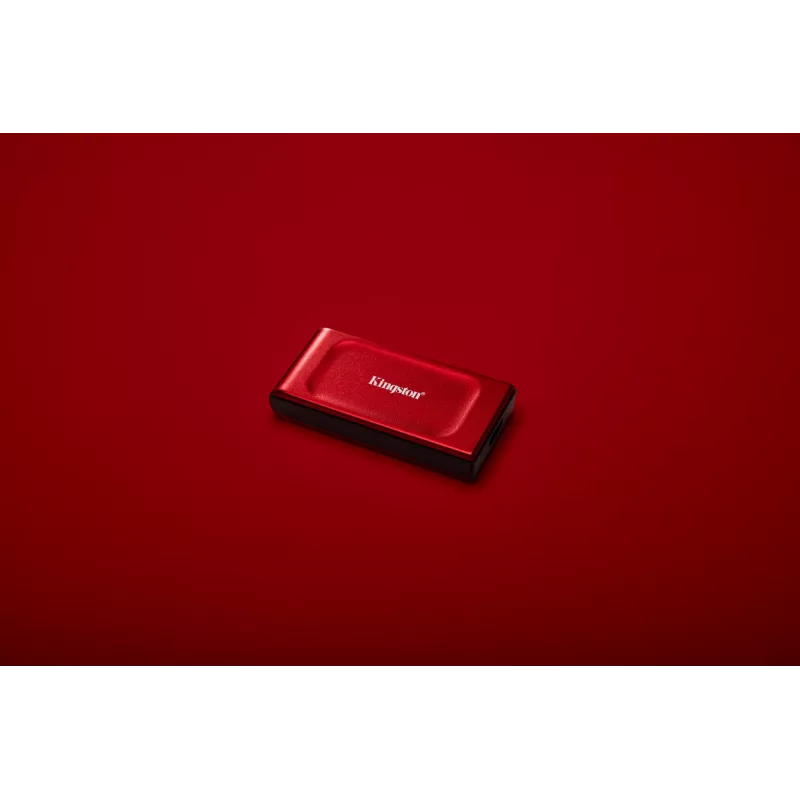 Kingston Technology 2TB XS1000 Sarkans ārējais USB 3.2 Gen 2 cietvielu disks