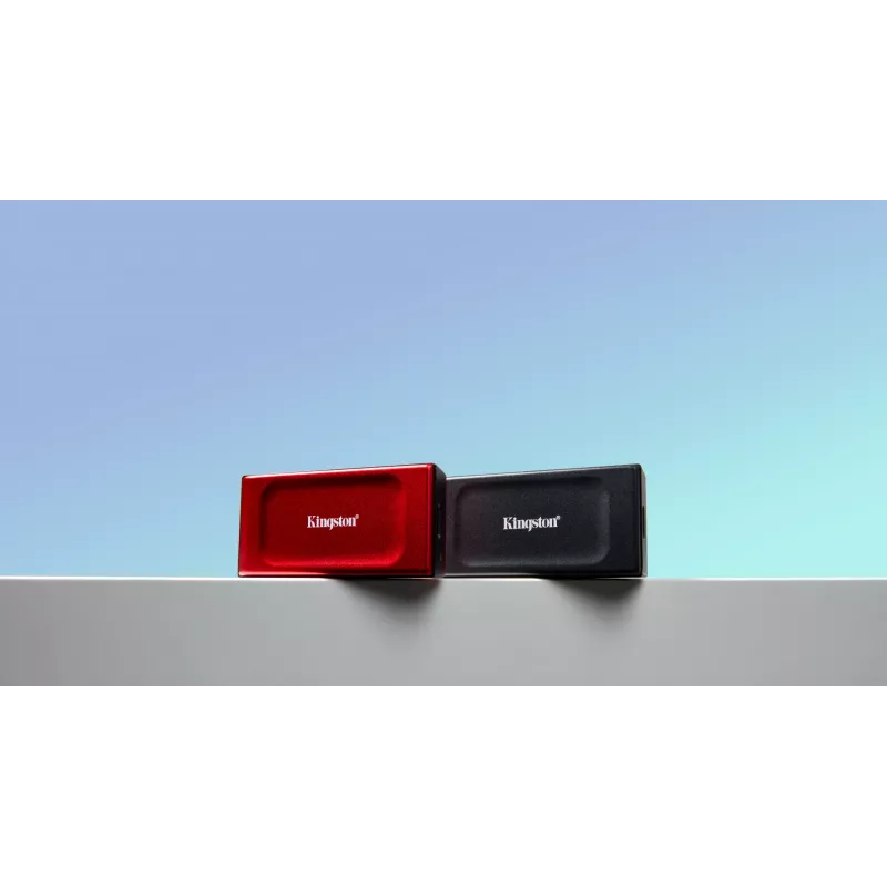 Kingston Technology 2TB XS1000 Sarkans ārējais USB 3.2 Gen 2 cietvielu disks