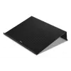 Hama Carbon portatīvā datora paliktnis, karbona izskats, līdz 46,7 cm (18,4 collas), melns