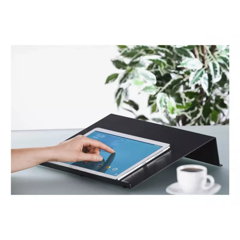 Hama Carbon portatīvā datora paliktnis, karbona izskats, līdz 46,7 cm (18,4 collas), melns