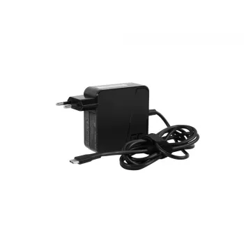 GREEN CELL Universāls 65 W USB-C lādētājs/invertors melns