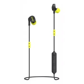 Hama Freedom Athletics II Bezvadu Austiņas Ar Ausu Āķi, Iekšauss, Zvaniem/Mūzikai, Bluetooth, Melna, Dzeltena