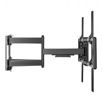 Techly plāna sienas kronšteins 60-120 collu LCD LED televizoram, melns, maksimālā slodze 120 kg