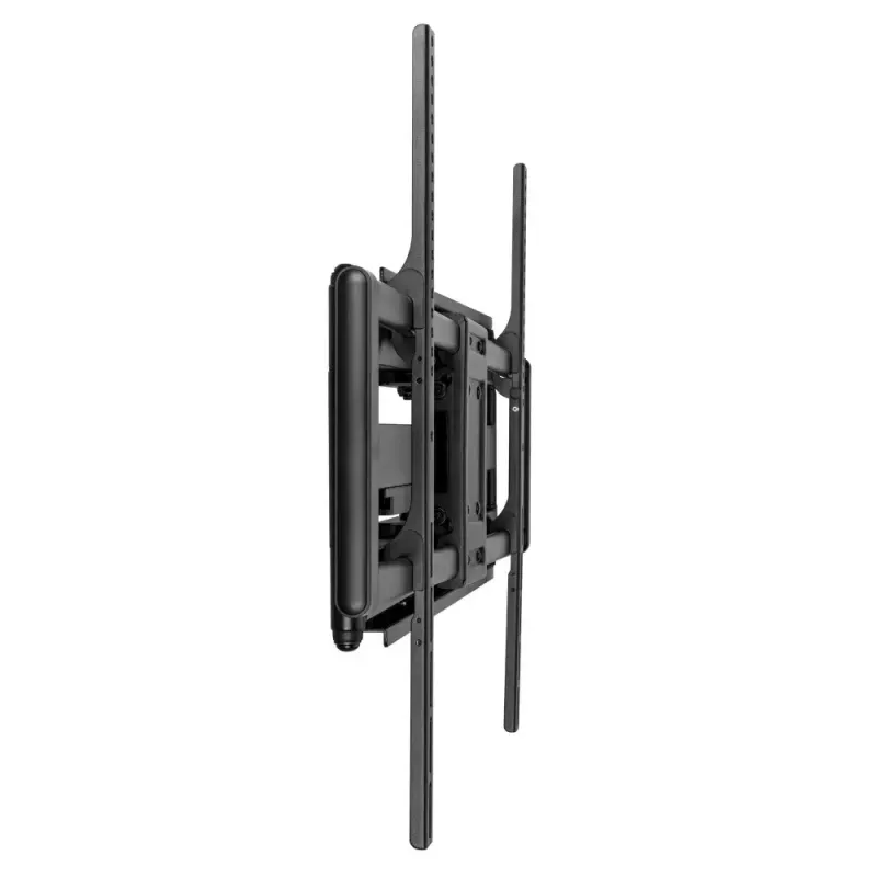 Techly plāna sienas kronšteins 60-120 collu LCD LED televizoram, melns, maksimālā slodze 120 kg
