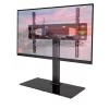 Techly ICA-LCD S07L televizora statīvs, 32–65 collas (81–165,1 cm), 45 kg, VESA 600x400, rūdīta stikla pamatne, melns