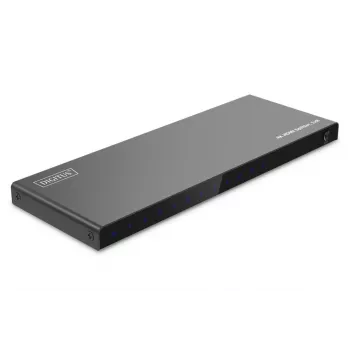 DIGITUS HDMI Sadalītājs 1x8, 4K/60Hz, HDCP 2.3, EDID Vadība