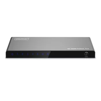 DIGITUS 5x1 HDMI Slēdzis, 8K/60Hz (4:4:4), HDR, HDCP2.3