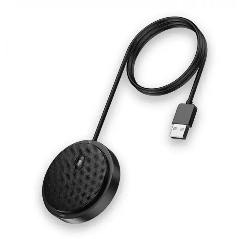 Konferences mikrofons TECHLY 362725, USB, omnidirekcionāls, 3 m diapazons