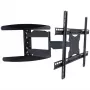 Techly ICA-PLB 171L TV sienas kronšteins, melns, 40-65 collām, ultra slim, pilna kustība