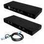i-tec Universāla Dual 4K displeja dokstacija + Power Delivery 85W