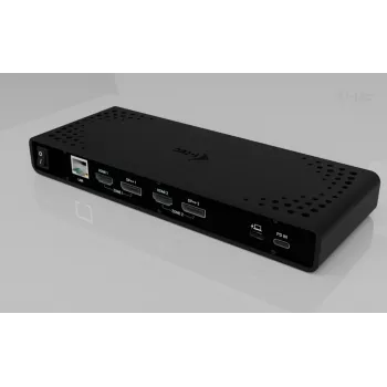 i-tec Universāla Dual 4K displeja dokstacija + Power Delivery 85W