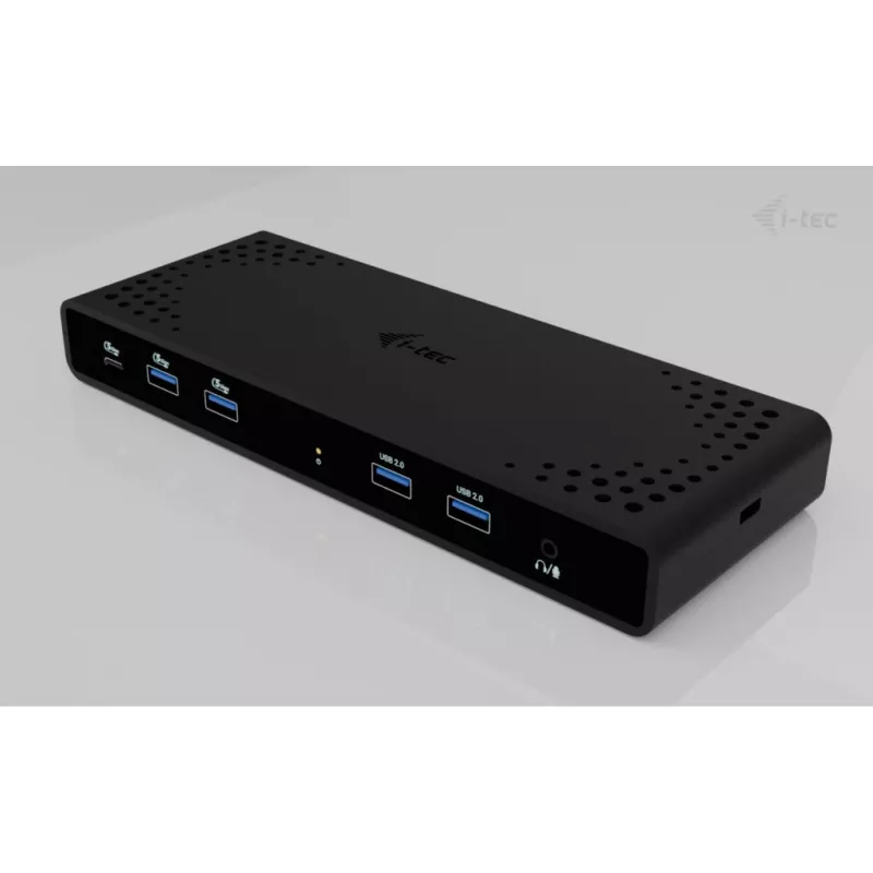 i-tec Universāla Dual 4K displeja dokstacija + Power Delivery 85W