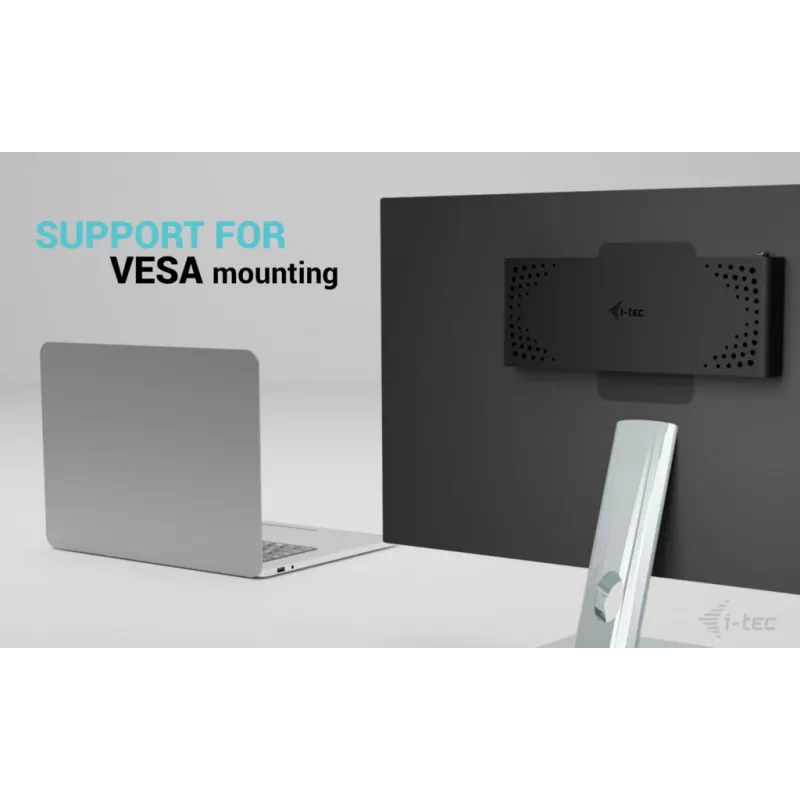 i-tec Universāla Dual 4K displeja dokstacija + Power Delivery 85W
