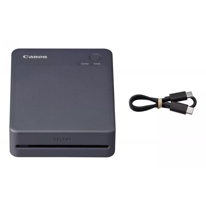 Canon SELPHY QX20 portatīvais foto printeris, termosublimācijas, 287 x 287 DPI, 72 x 85 mm, Wi-Fi, USB-C, tumši pelēks
