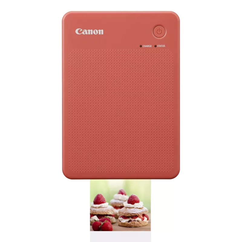 Canon SELPHY QX20 portatīvais foto printeris, termosublimācijas, 287 x 287 DPI, 72 x 85 mm, Wi-Fi, USB-C, terakotas sarkans