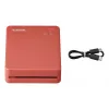 Canon SELPHY QX20 portatīvais foto printeris, termosublimācijas, 287 x 287 DPI, 72 x 85 mm, Wi-Fi, USB-C, terakotas sarkans