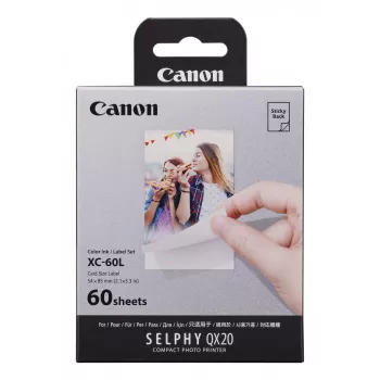 Canon XC-60L papīra komplekts, sublimācijas druka, 5,4x8,5 cm, 60 loksnes