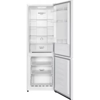 Gorenje Kombinētais ledusskapis-sal ledusskapis NRK6182PW4 BE, 292 L, No Frost (ledusskapja daļa), SN-N, 5 kg/24h, E, Balts