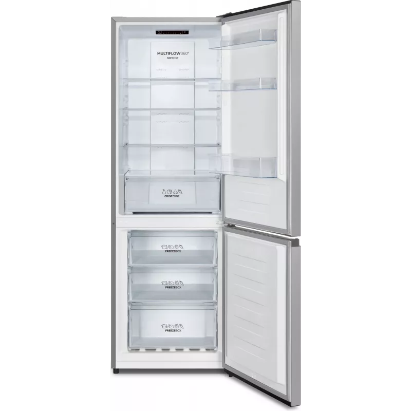 Gorenje NRK6182PS4 Brīvstāvošs Ledusskapis 292 L Pelēks