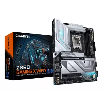 Mātesplate GIGABYTE Z890 GAMING X WIFI7 — Intel Core Ultra (2. sērija), DDR5, PCIe 5.0, Wi-Fi 7