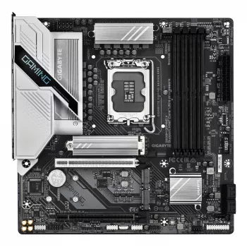 GIGABYTE Z890M GAMING X mātesplate - atbalsta Intel Core Ultra (2. sērija) CPU, 8+1+2 fāžu VRM, līdz 8800MHz DDR5 (OC), 1xPCIe 5.0 + 2xPCIe 4.0, 2.5GbE LAN, USB 3.2 Gen 1