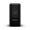 CyberPower UT650EG line-interactive nepārtrauktās barošanas avots (UPS), 650 VA / 360 W, AVR, 3x Schuko, tornveida