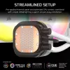 CORSAIR Nautilus 240 Rs ARGB Šķidruma Dzesētājs Procesoram Visapkārt Šķidruma Dzesētājs Balts