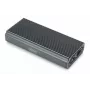 Digitus DA-71158 ārējais USB 4.0 M.2 NVMe SSD korpuss, alumīnijs, 40 Gbps, bezinstrumentu montāža