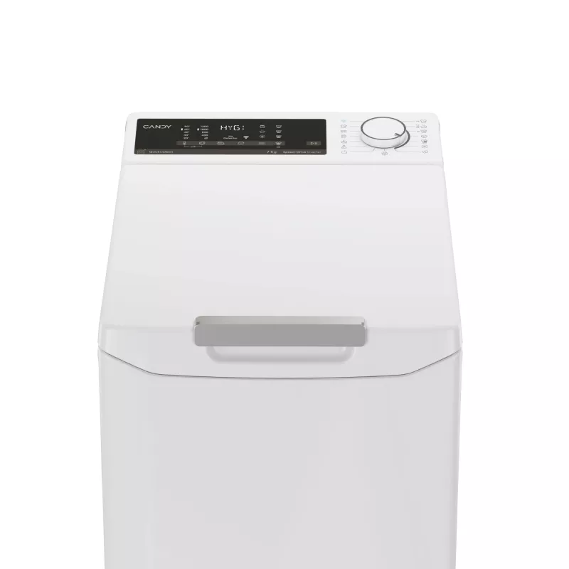 Candy TCA274TM4-S veļas mazgājamā mašīna ar augšējo ielādi 7 kg 1200 apgr./min Balta