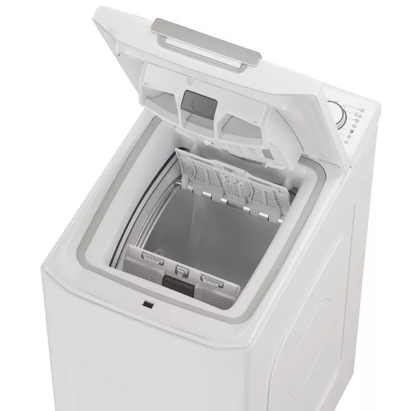Candy TCA274TM4-S veļas mazgājamā mašīna ar augšējo ielādi 7 kg 1200 apgr./min Balta