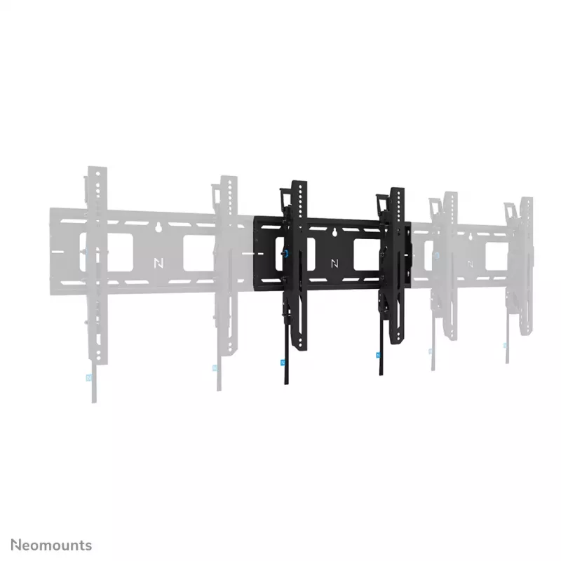 Neomounts WL35-750BL14 Smagās slodzes sienas stiprinājums 42-75 collas - slīpums - bloķējams - ātra uzstādīšana - TÜV