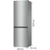 Gorenje NRK61CS2XL4 Brīvstāvošs Ledusskapis 300 L Pelēks