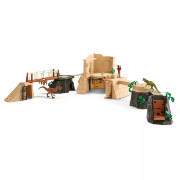 Schleich Conquest of the Dino Temple Mega Set Action/Adventure Daudzkrāsains