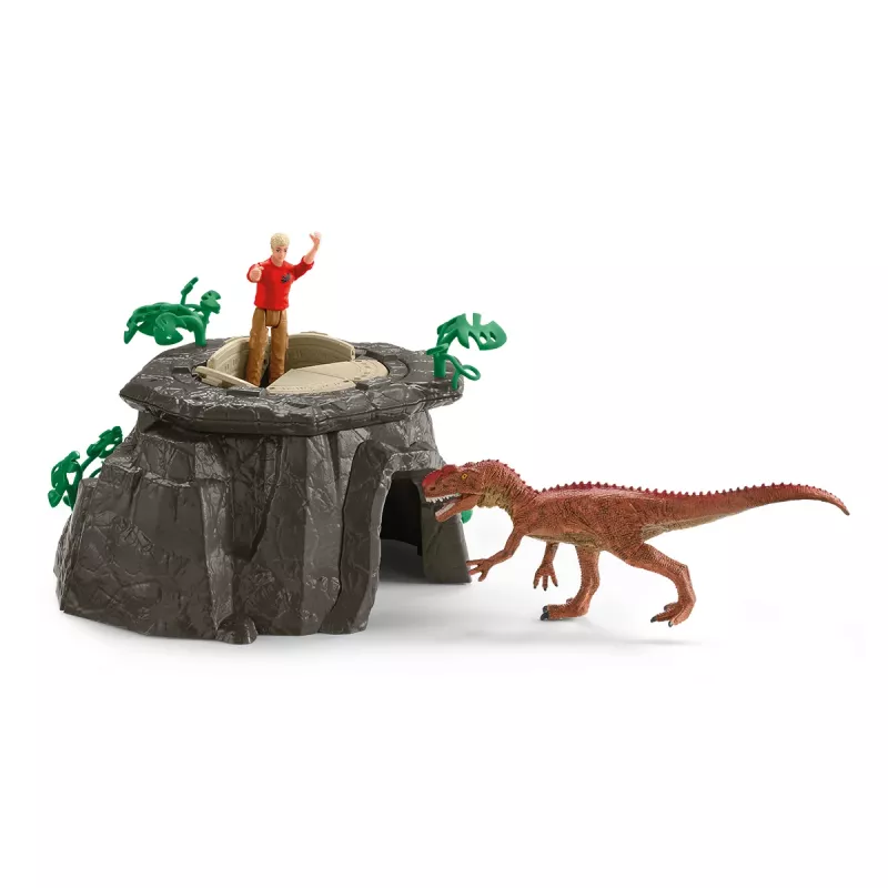 Schleich Conquest of the Dino Temple Mega Set Action/Adventure Daudzkrāsains