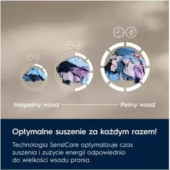 Veļas žāvētājs Electrolux EW7DX385AP, siltumsūknis, 8 kg, A+++, balts, invertora motors, LED