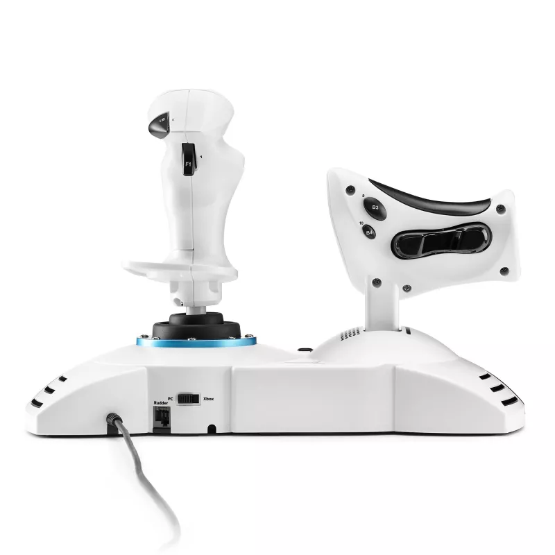 Džoistiks Thrustmaster T.Flight Hotas One Microsoft Flight Simulator Edition USB Melns Balts