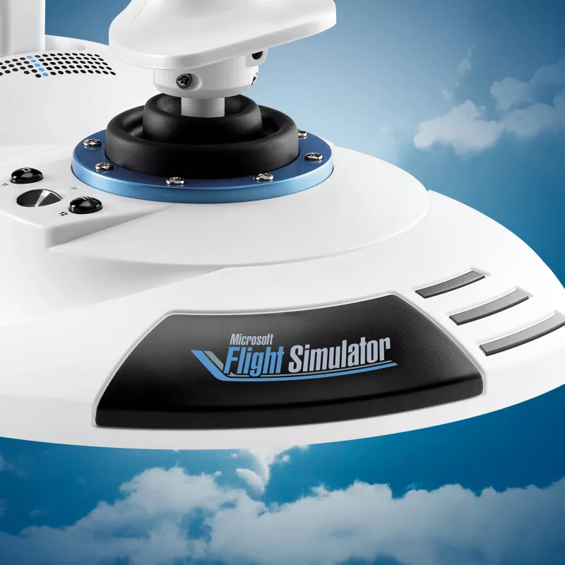 Džoistiks Thrustmaster T.Flight Hotas One Microsoft Flight Simulator Edition USB Melns Balts