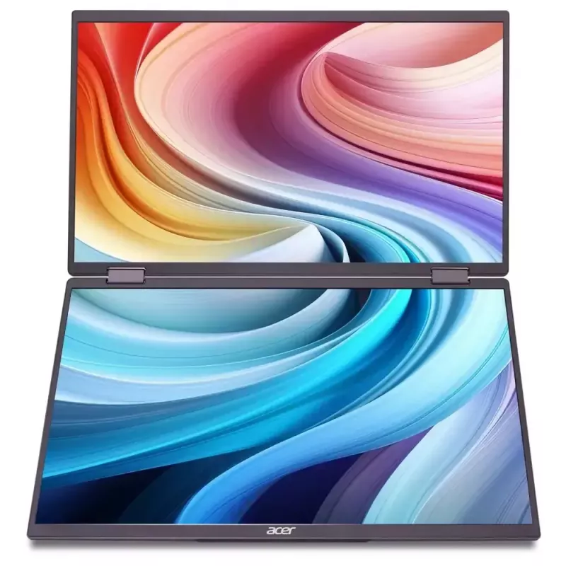 Pārnēsājams monitors Acer PD163Qbmiuux 15.6 collu Double Full HD LED 1920 x 1080