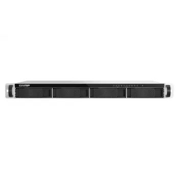 QNAP TS-h765eU NAS Rack (1U) Intel Atom 8 GB DDR5 QuTS hero Melns, Pelēks