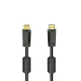 Hama High-speed HDMI kabelis, spraudnis - spraudnis, 4K, Ethernet, apzeltīti kontakti, 10,0 m
