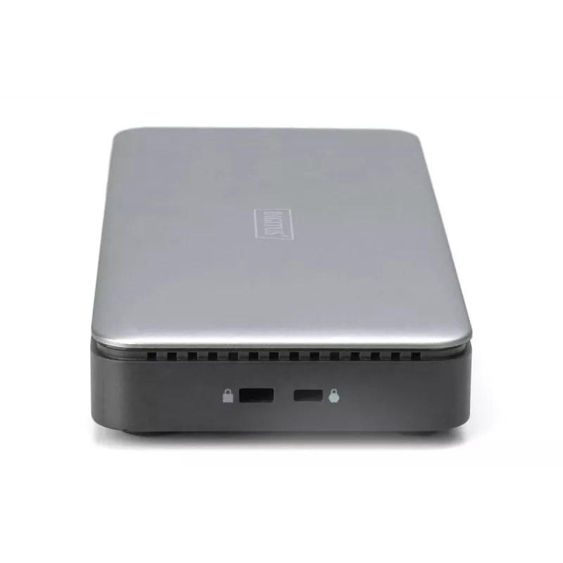 DIGITUS USB-C dokstacija, 11 porti - 2x HDMI / DP / 2x USB-A 3.2 Gen 2 / USB-C 3.2 Gen 2 / GbE / SD / MicroSD / DC-Jack - 150 W maks / 3.5 mm