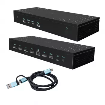 i-tec Universal 5x 4K/60Hz Dokošanas stacija + Power Delivery 100W