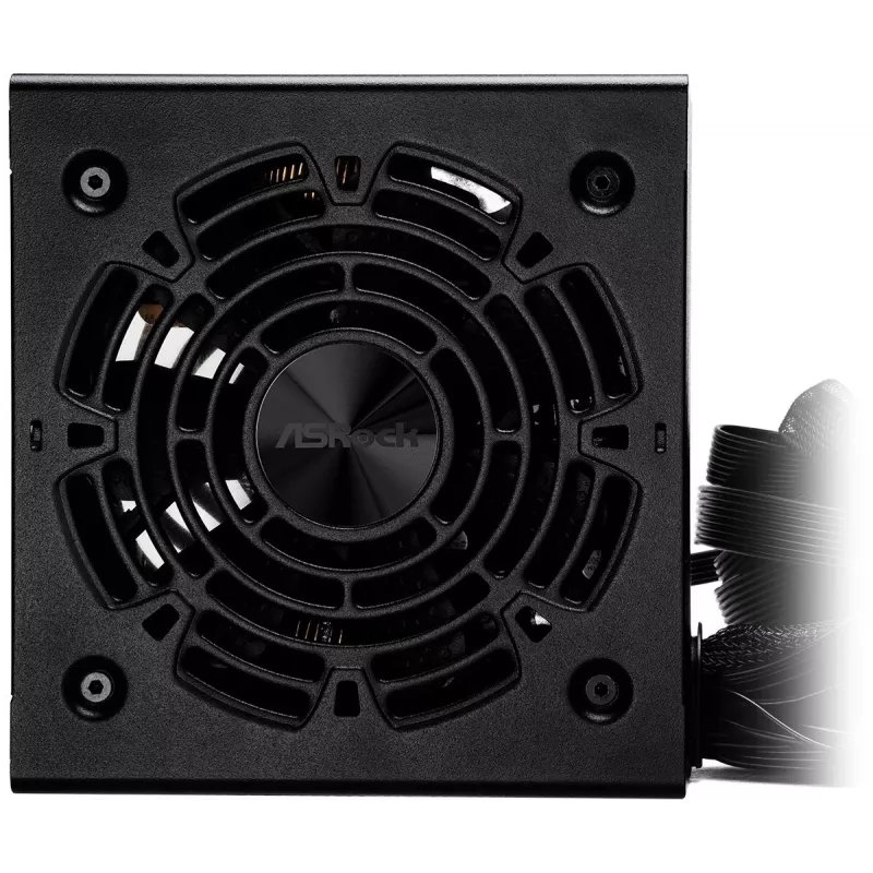 Barošanas bloks ASRock CL-550B Challenger 550W ATX, 20+4 pin, 80 PLUS Bronze, 120 mm ventilators, melns
