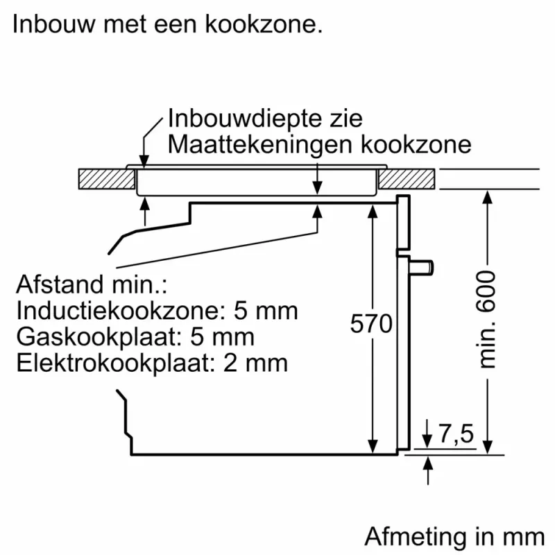 Bosch Serie 4 HQG572EB3 cepeškrāsns 71 L Melna