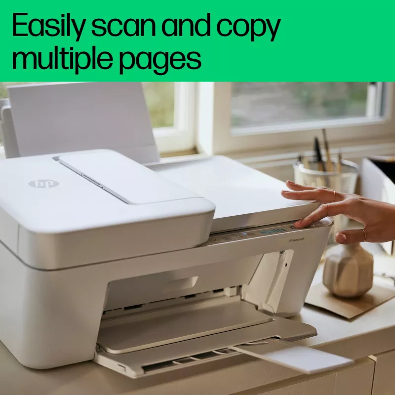 HP DeskJet 4230e Bezvadu Daudzfunkcionāls Krāsu Printeris, Instant Ink; Kopētājs, Skeneris