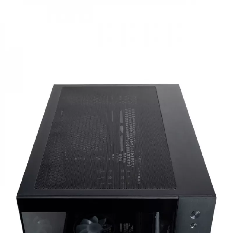 Chieftec Visio GM-30B-TG-OP Melns ar rūdītu stiklu x2 Kubveida korpuss