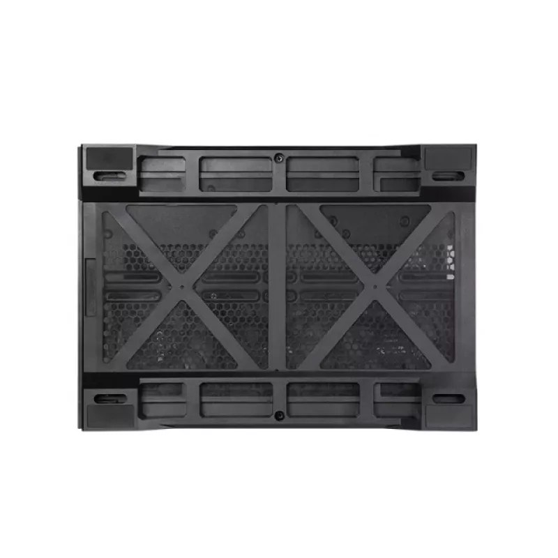 Chieftec Visio GM-30B-TG-OP Melns ar rūdītu stiklu x2 Kubveida korpuss