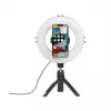 Hama SpotLight Smart 80 II LED gredzenlampas komplekts viedtālrunim, ar mini statīvu