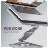 Axagon STND-LR alumīnija statīvs ar 360° rotāciju klēpjdatoriem 10 inch–17,3 inch